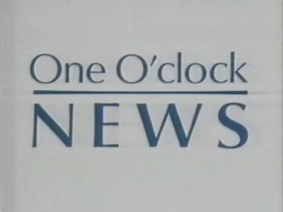 BBC One O’Clock News: 1986-1993