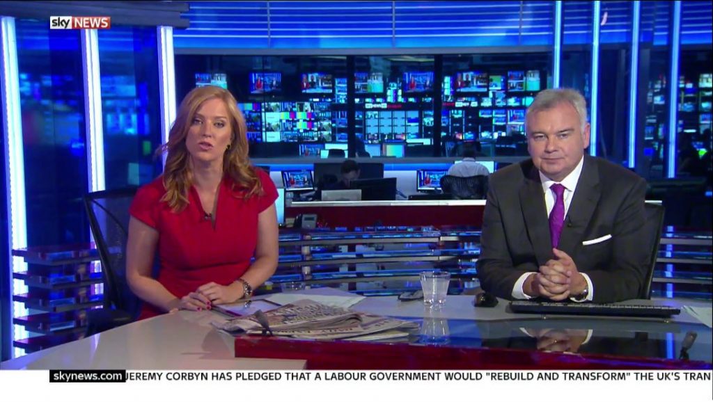 Sky News 2015-2018: Studio and Graphics